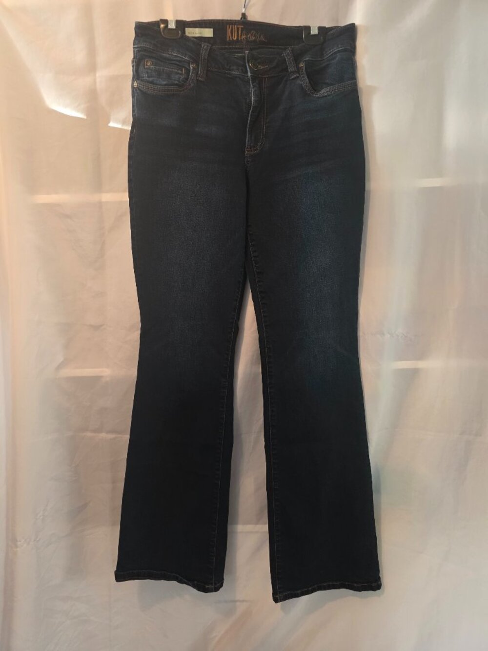 Women's Kut from the Kloth Nicole Bootcut Jeans, Size 10 Tall (Inseam: 32-inche)